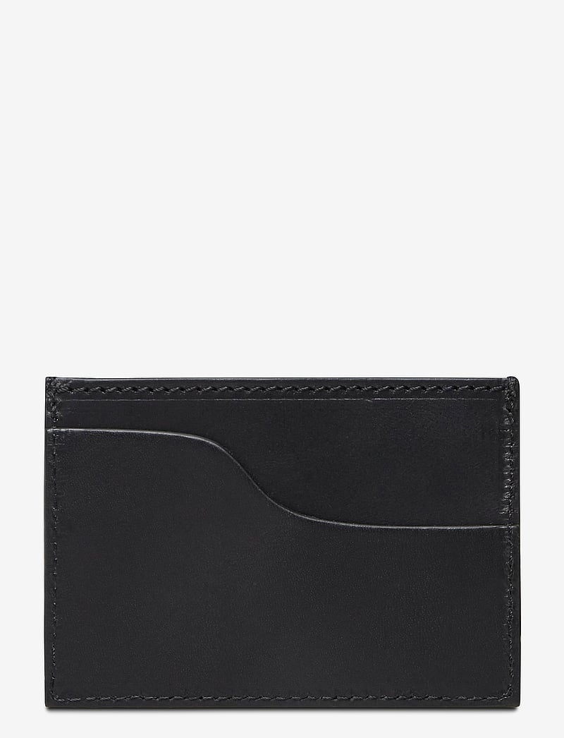 ATP Atelier - Vinci Black Vacchetta - plånböcker - black - 2