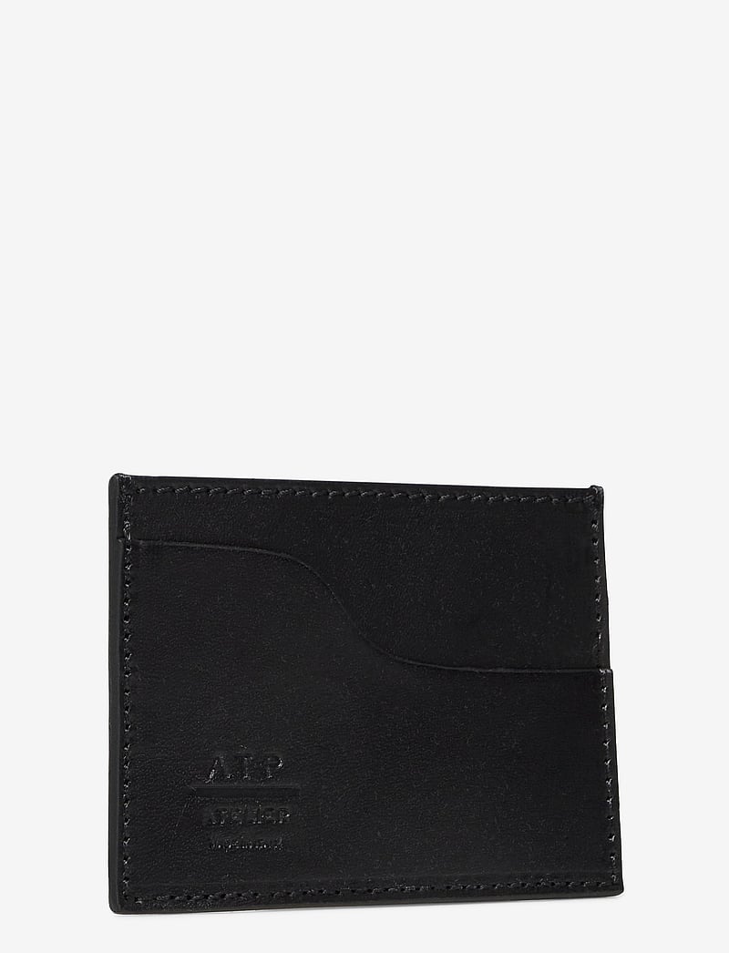 ATP Atelier - Vinci Black Vacchetta - plånböcker - black - 3