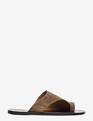 ATP Atelier - Rosa Khaki Brown Suede - platte sandalen - khaki brown - 2