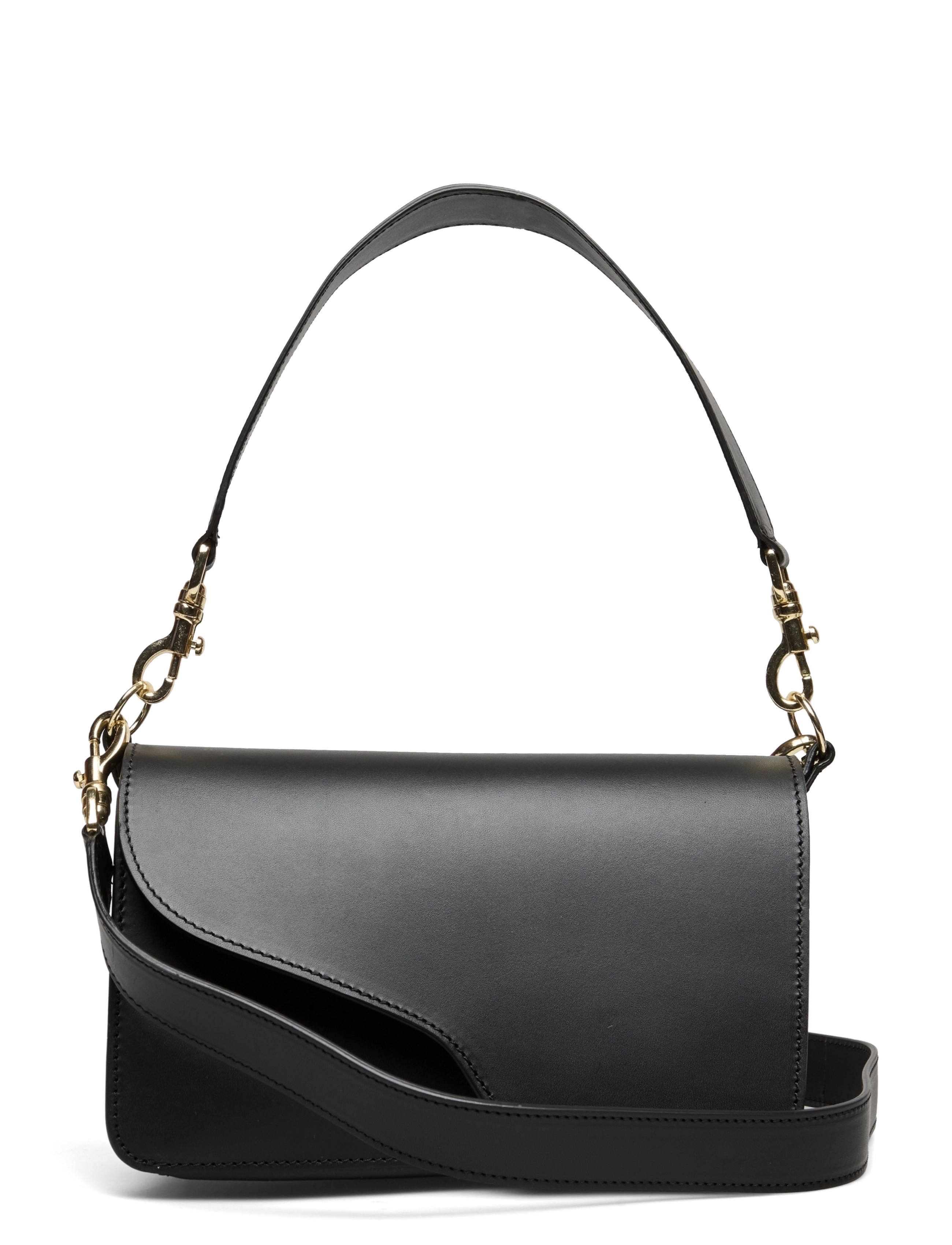 ATP Atelier Assisi Black Vacchetta - Skuldertasker - BLACK / black