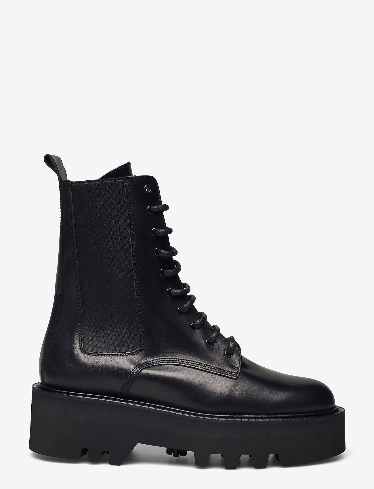ATP Atelier - Pesaro Black Vacchetta - laced boots - black - 1
