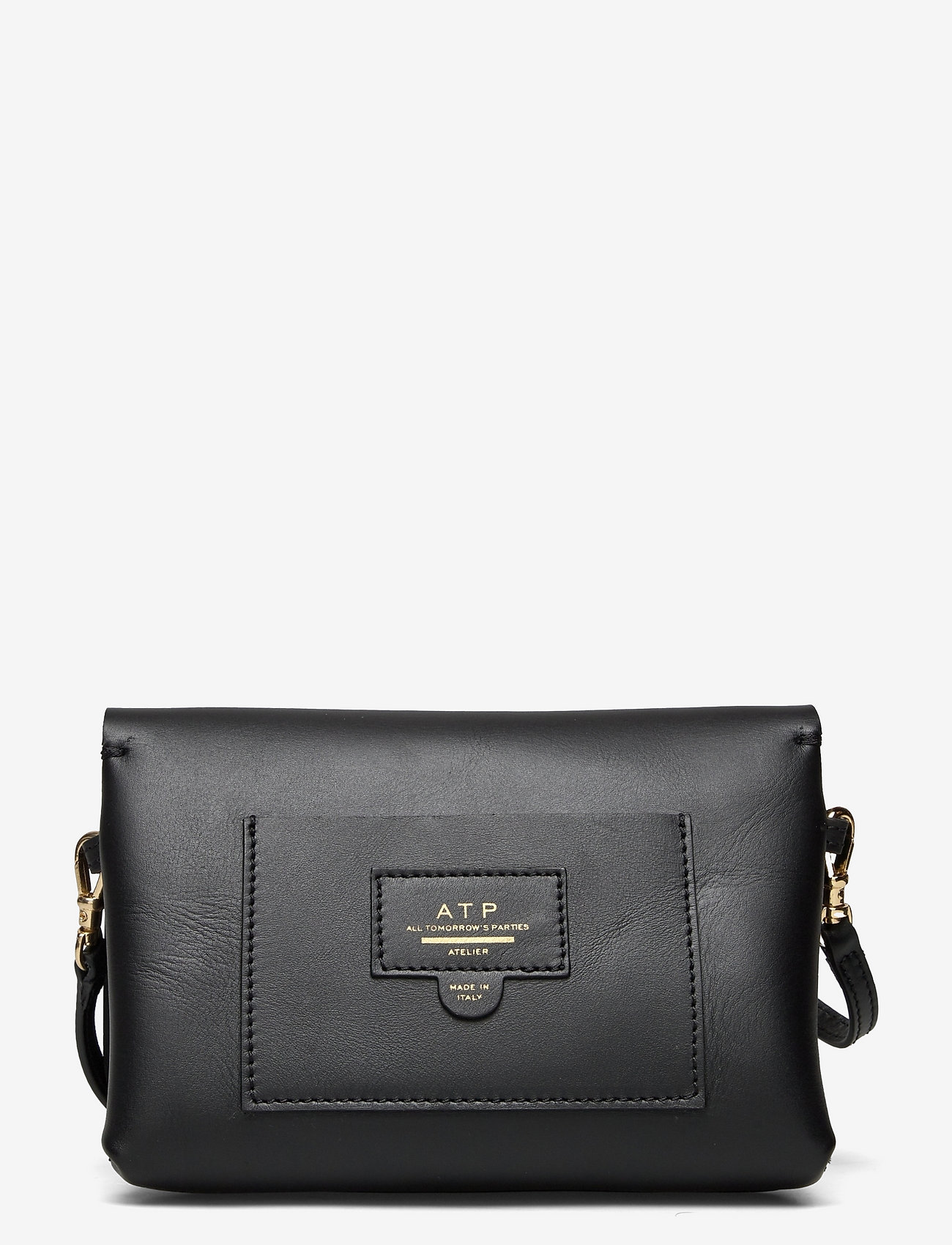 ATP Atelier - Scarlino Black Double Faced Nappa - fashion trends - black - 2