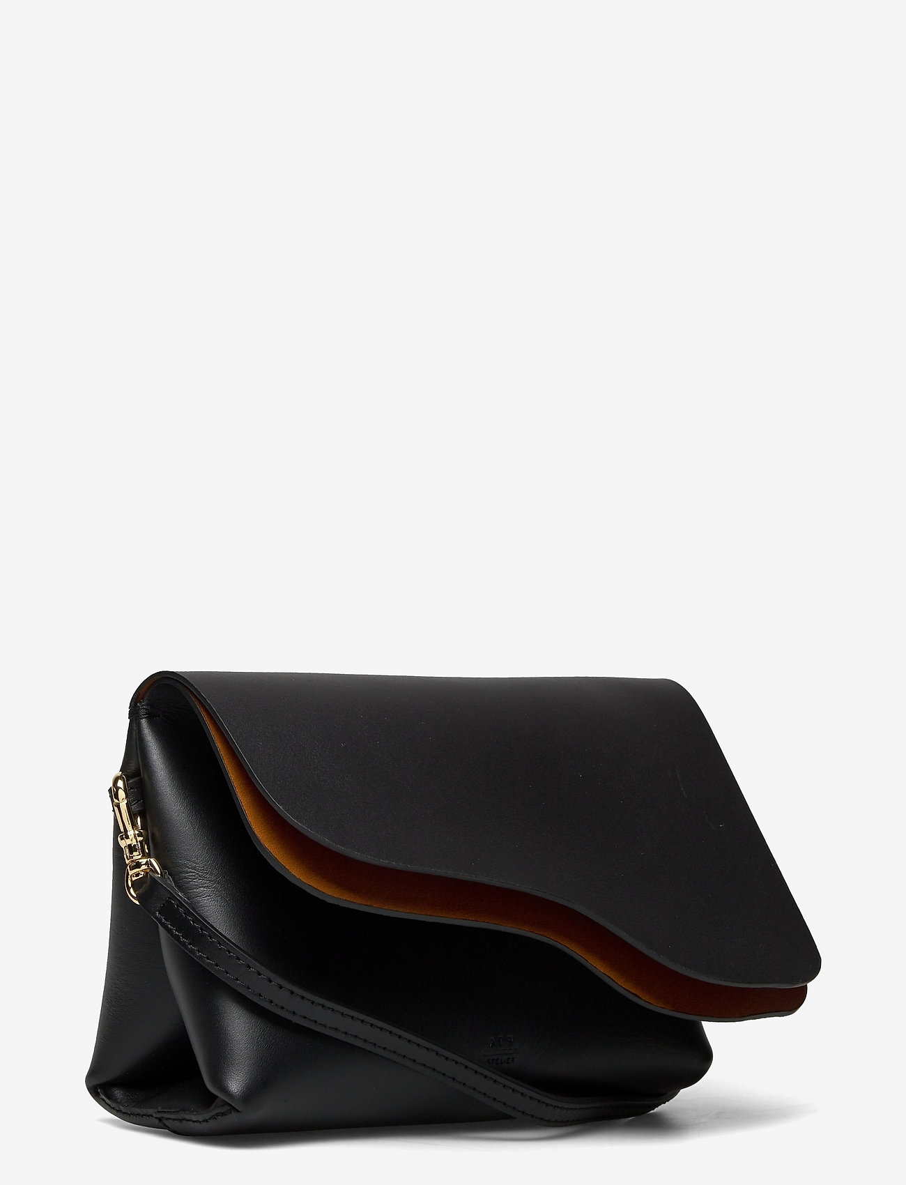 ATP Atelier - Scarlino Black Double Faced Nappa - fashion trends - black - 3