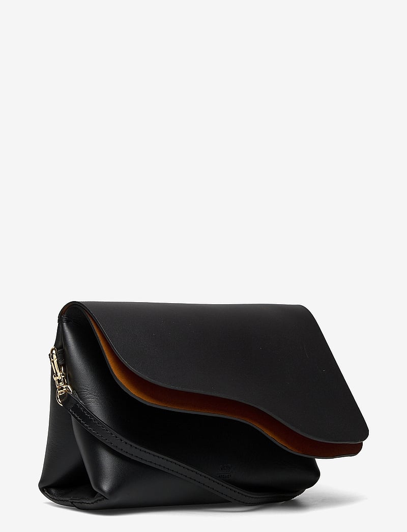 ATP Atelier - Scarlino Black Double Faced Nappa - fashion trends - black - 3