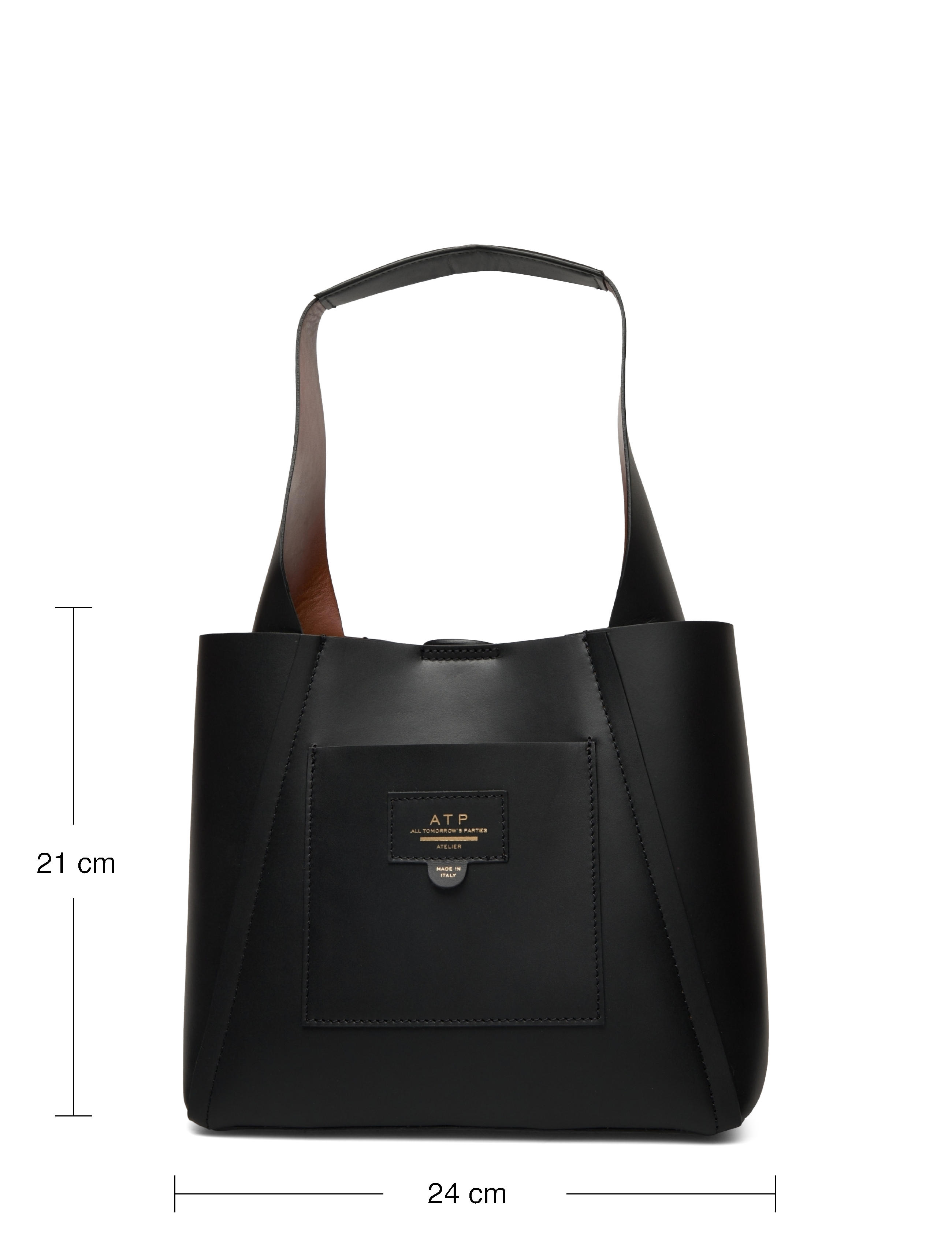 ATP Atelier - Certaldo Black Double Faced Nappa - black - 5