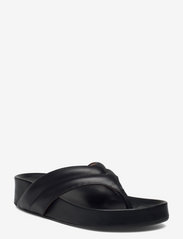 ATP Atelier - Bellano Black Nappa - flat sandals - black - 0