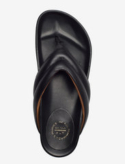 ATP Atelier - Bellano Black Nappa - flat sandals - black - 3