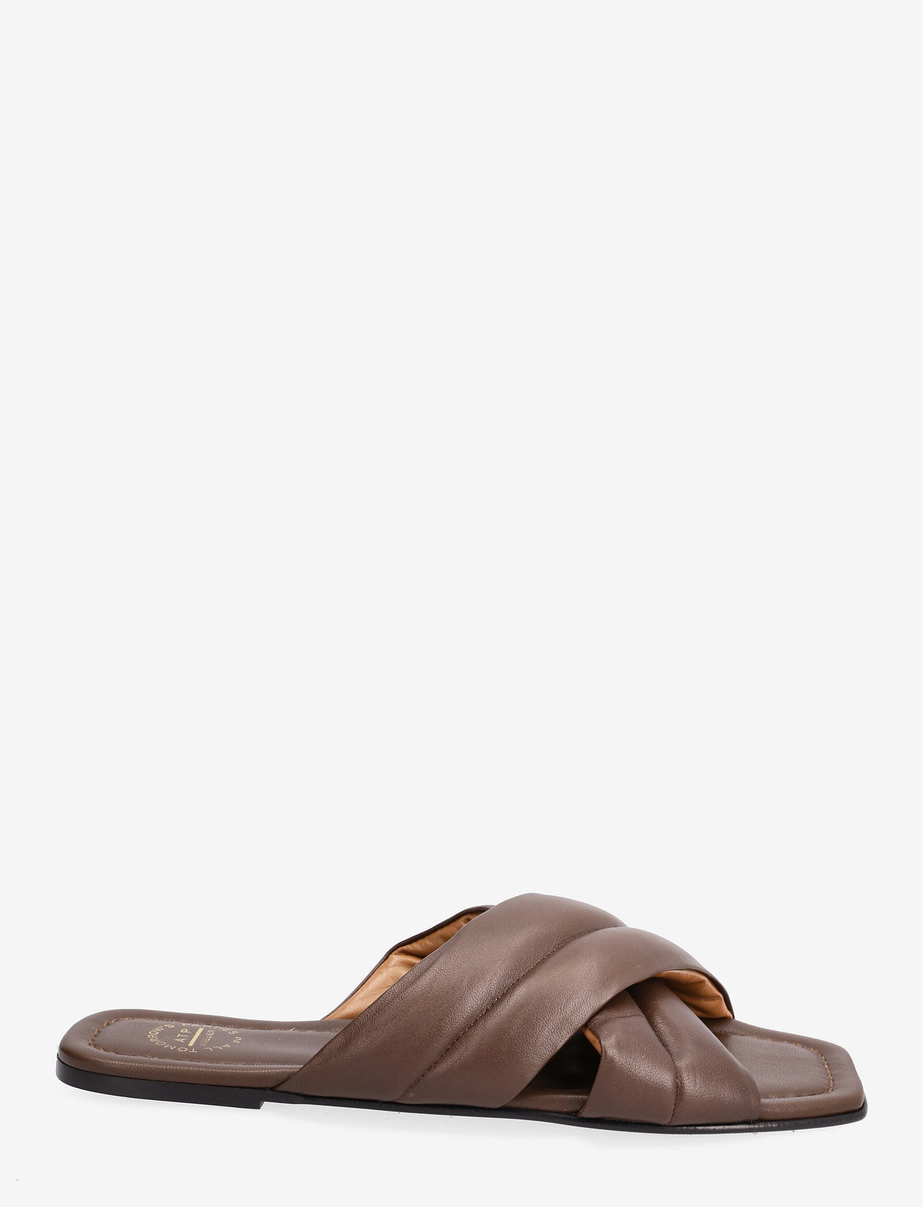 ATP Atelier - Cotti Chocolate Nappa - flat sandals - chocolate - 1