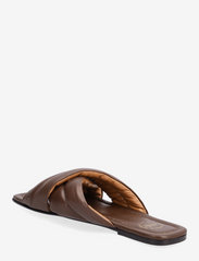 ATP Atelier - Cotti Chocolate Nappa - flache sandalen - chocolate - 2