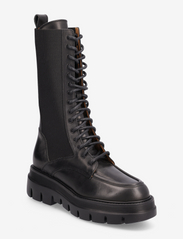 ATP Atelier - Merlo Black Vacchetta - laced boots - black - 0