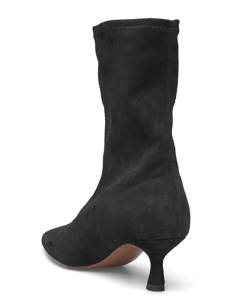 ATP Atelier - Cerone Black Suede Stretch - støvletter - black - 3