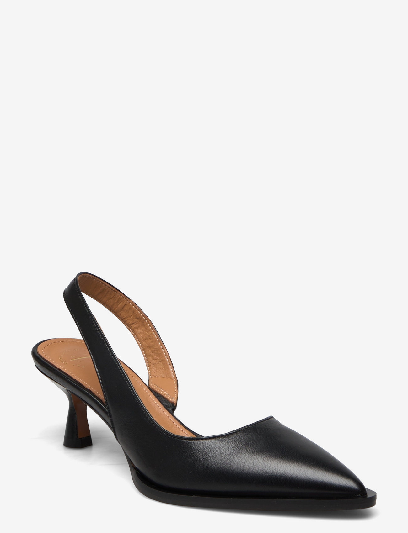 ATP Atelier - Desana Black Nappa - högklackade slingbacks - black - 1