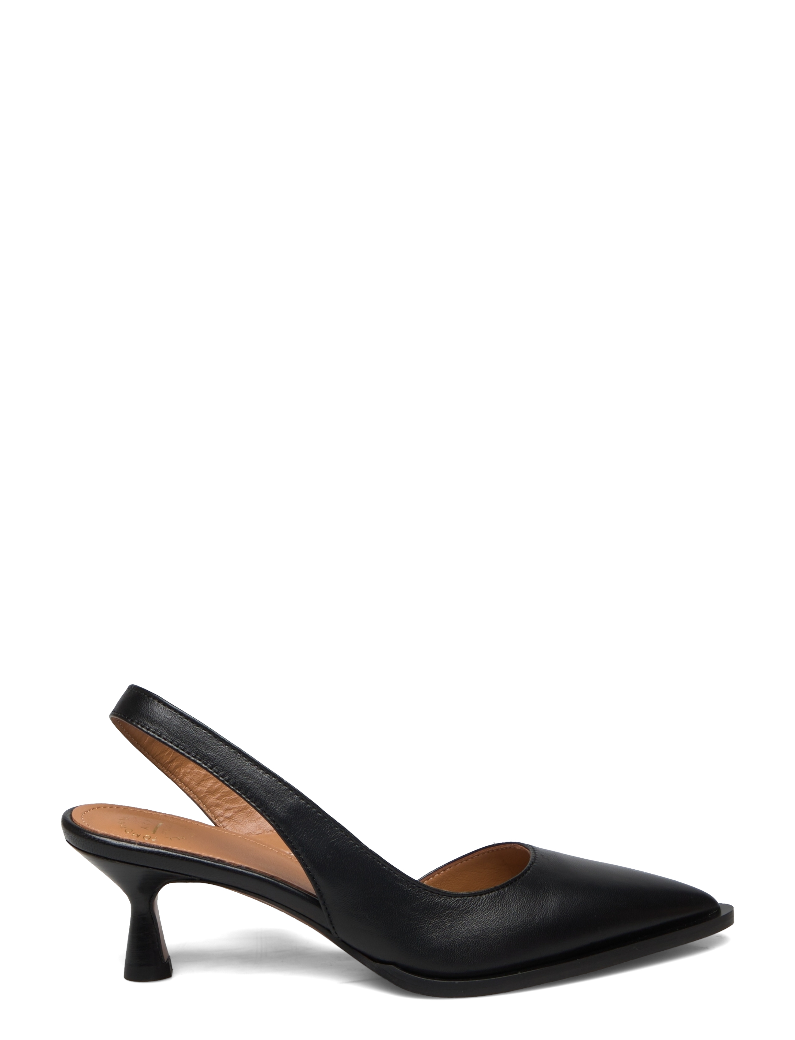 ATP Atelier - Desana Black Nappa - kontsaga slingback-kingad - black - 2