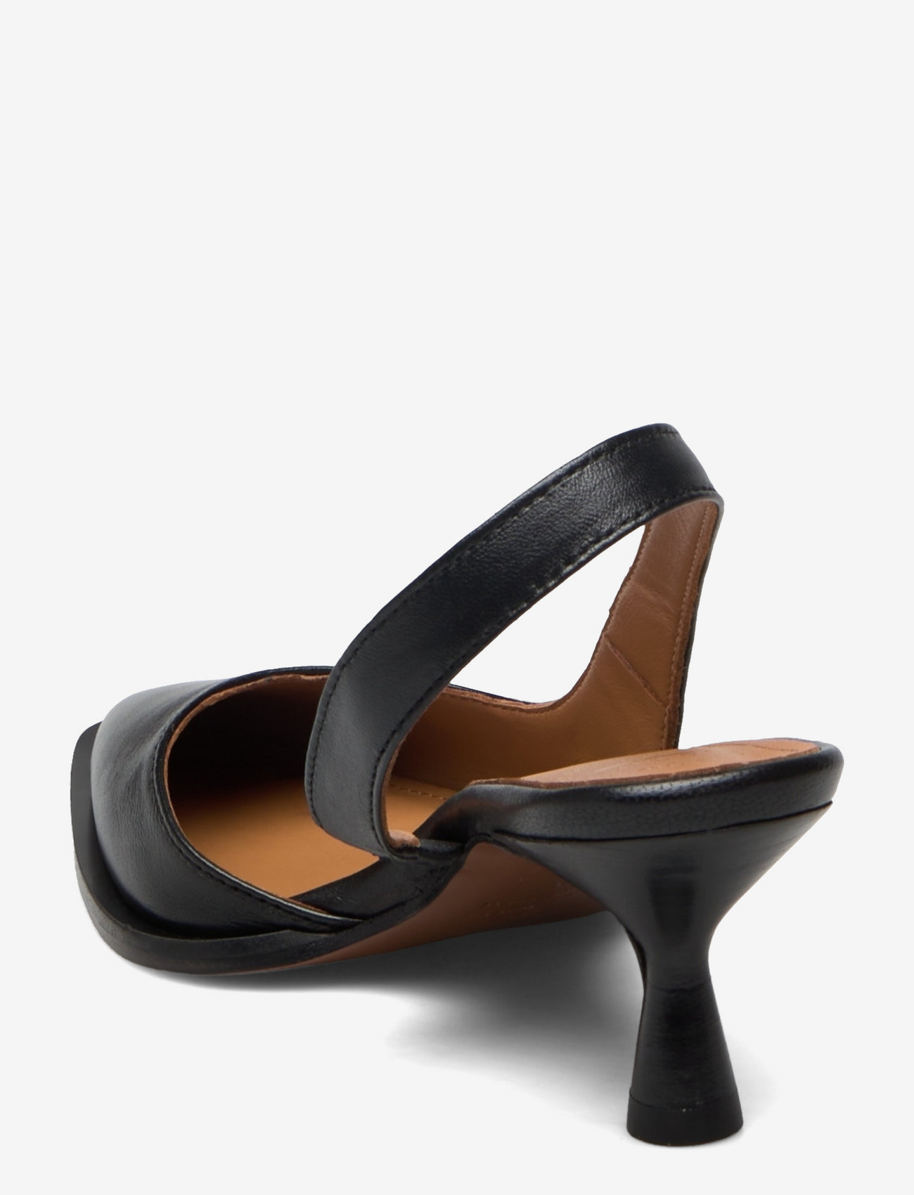ATP Atelier - Desana Black Nappa - högklackade slingbacks - black - 3