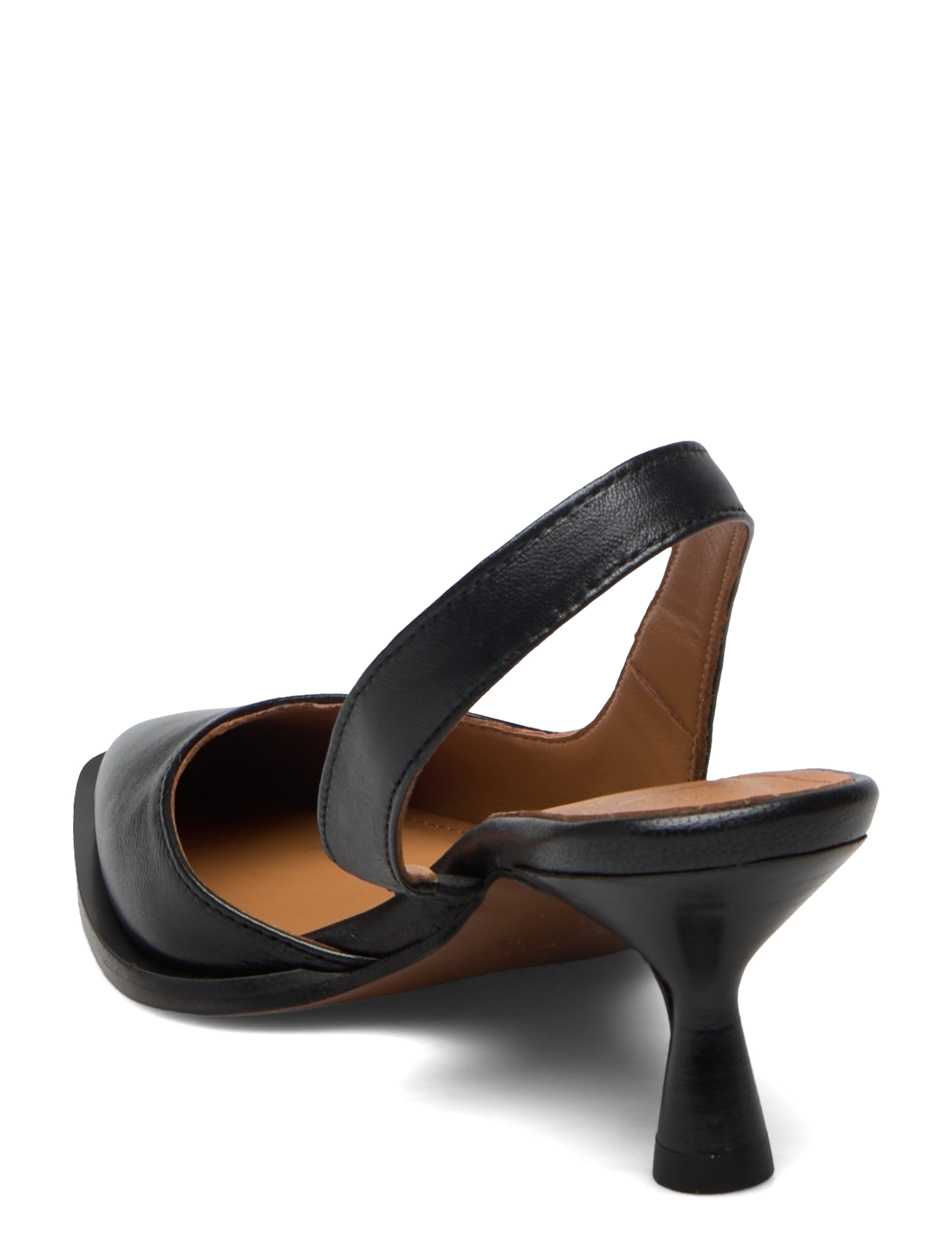 ATP Atelier - Desana Black Nappa - kontsaga slingback-kingad - black - 3