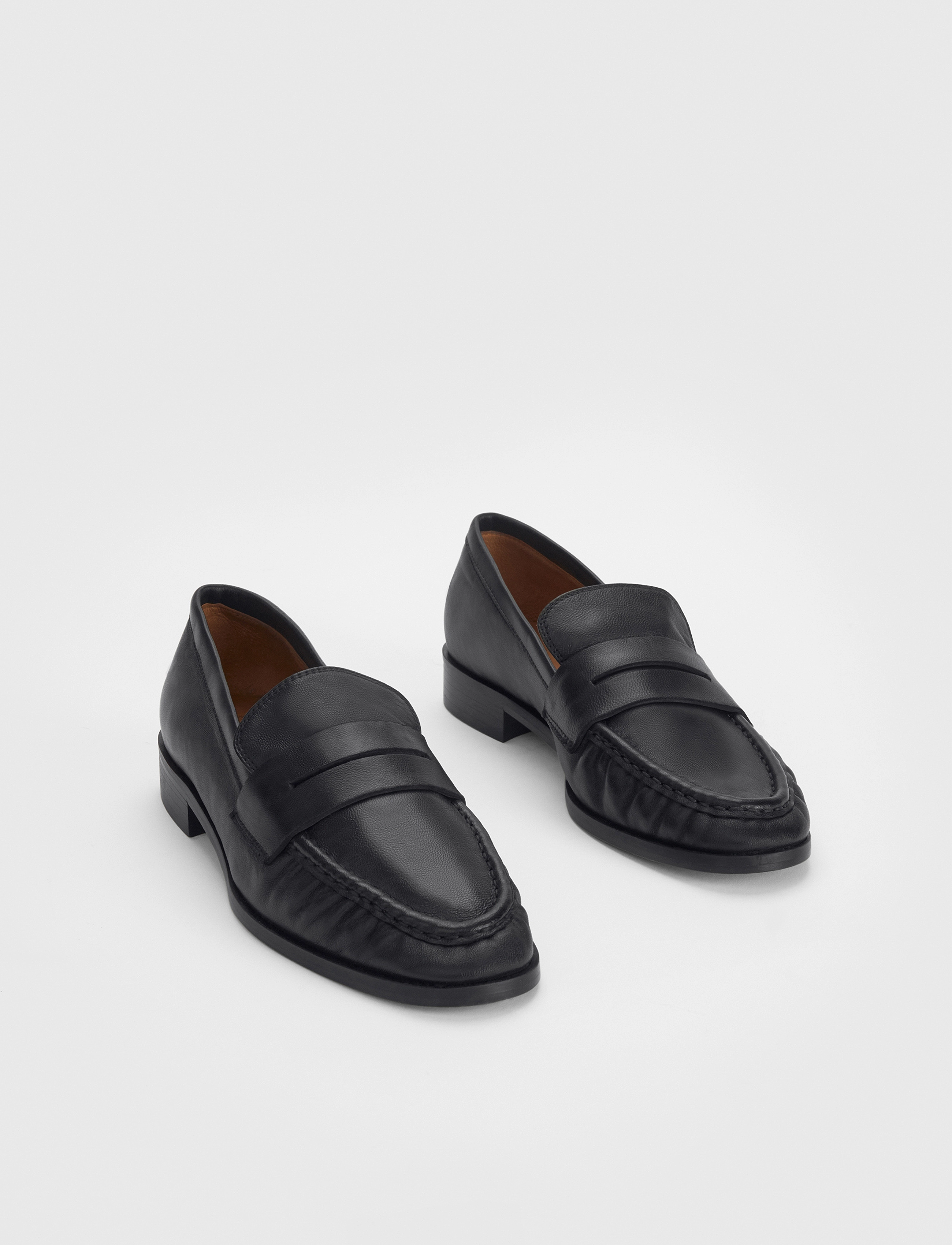 ATP Atelier Airola Black Nappa loafers dam – bild 3