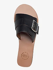 ATP Atelier - Brienza Black Vacchetta - flat sandals - black - 3