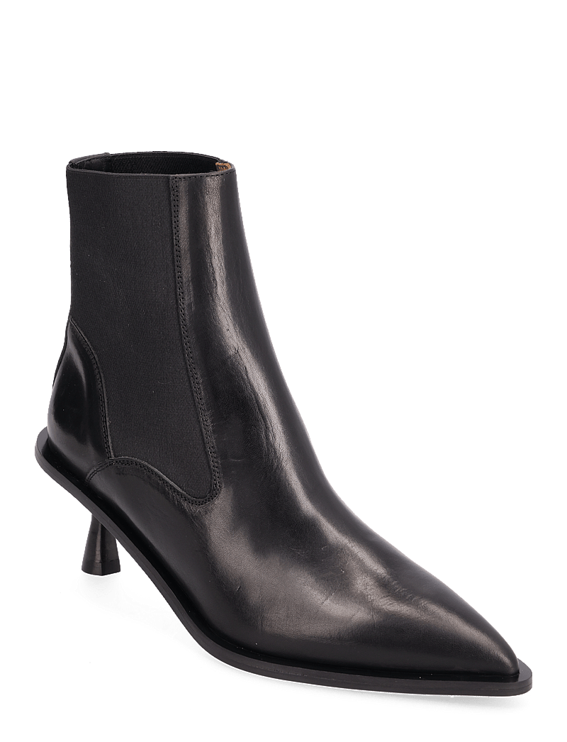 ATP Atelier - Trino Black Vacchetta - kontsaga poolsaapad - black - 1