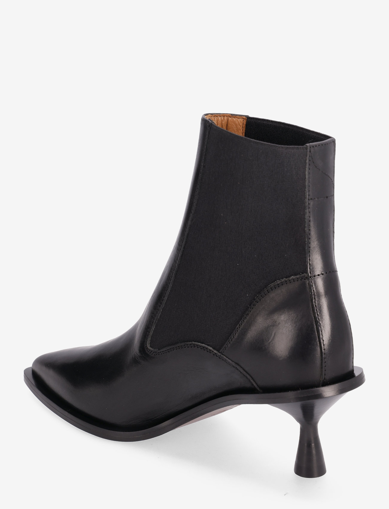 ATP Atelier - Trino Black Vacchetta - kontsaga poolsaapad - black - 3