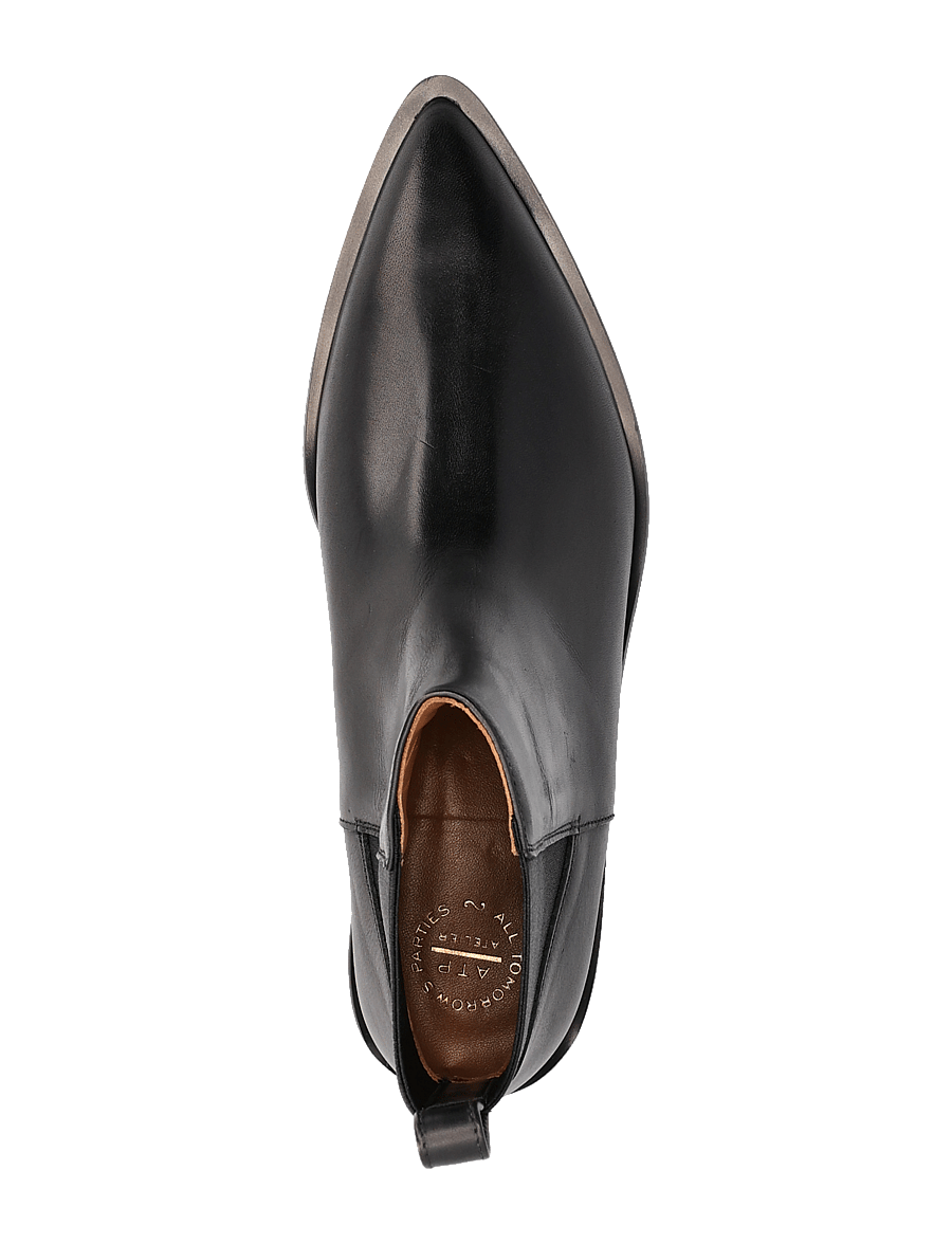 ATP Atelier - Lauro Black Calf - madalad poolsaapad - black - 4