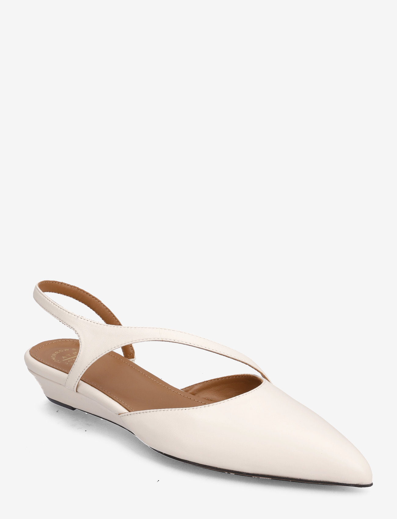 ATP Atelier - Pantanelli Linen Nappa - platta slingbacks - linen - 0