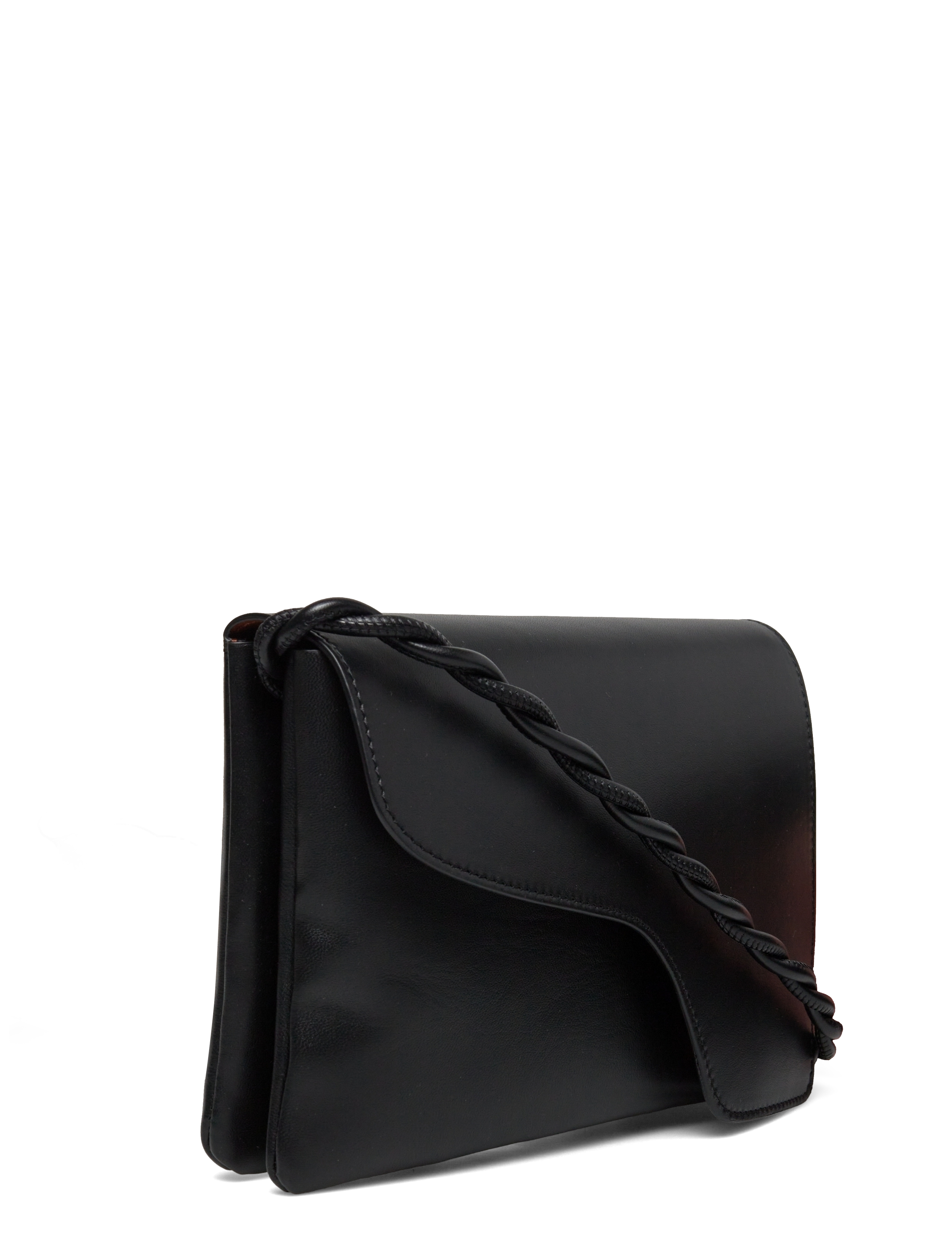 ATP Atelier - Duronia Black Double Faced Nappa - fashion trends - black - 3