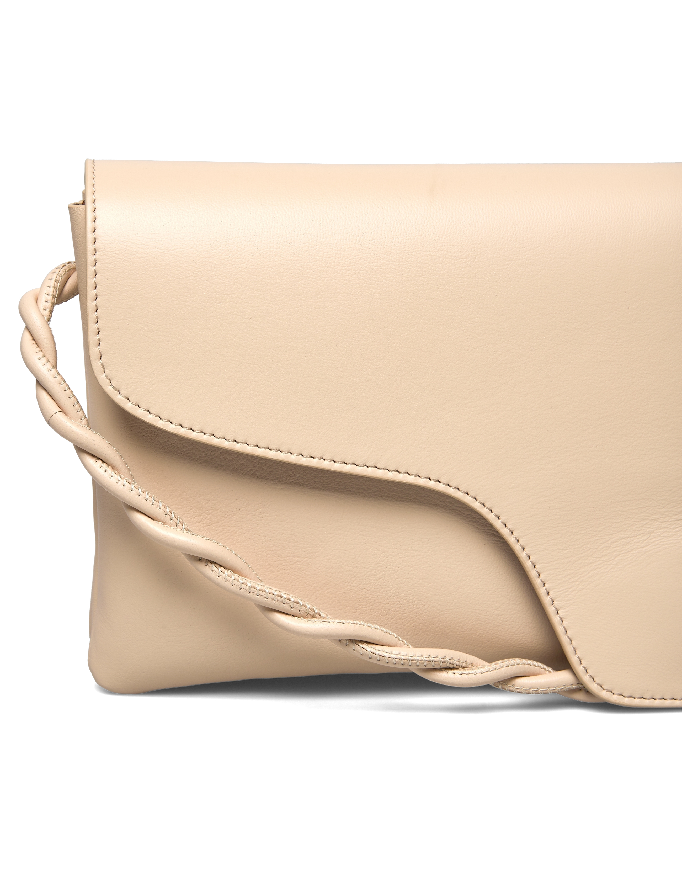 ATP Atelier - Duronia Limestone Double Faced Nappa - limestone - 3