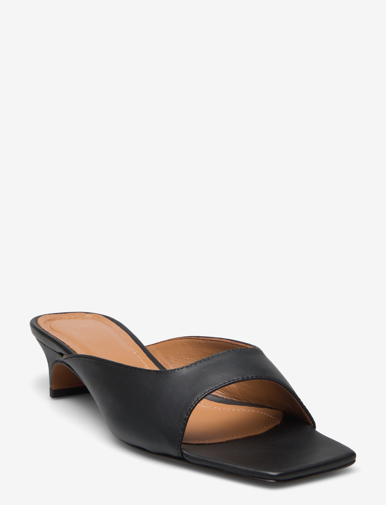 ATP Atelier - Tavenna Black Nappa - lahtised kontsakingad - black - 1