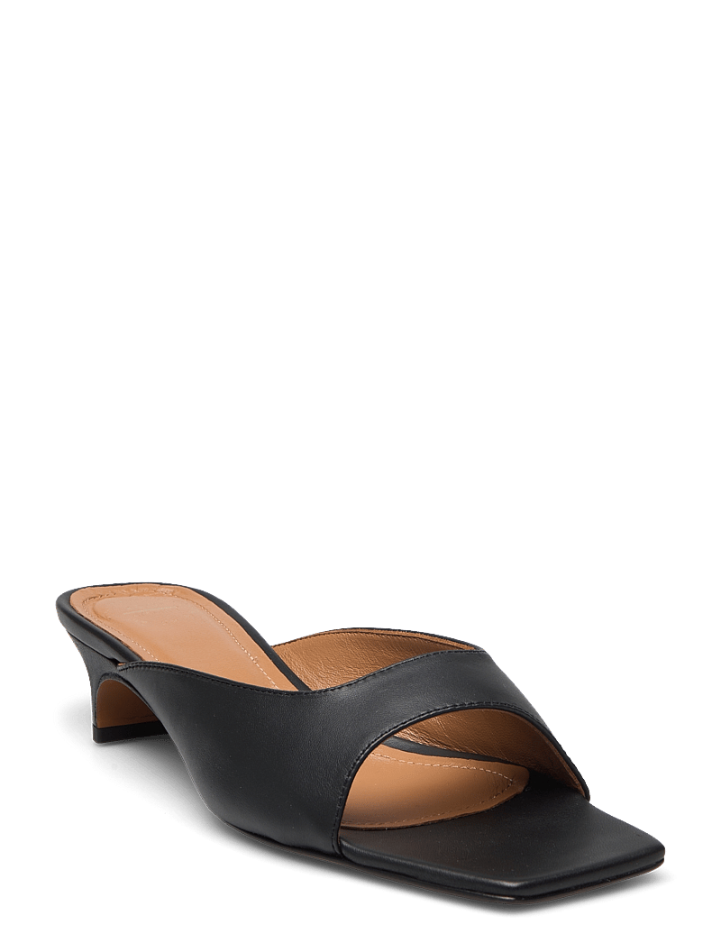 ATP Atelier - Tavenna Black Nappa - lahtised kontsakingad - black - 1