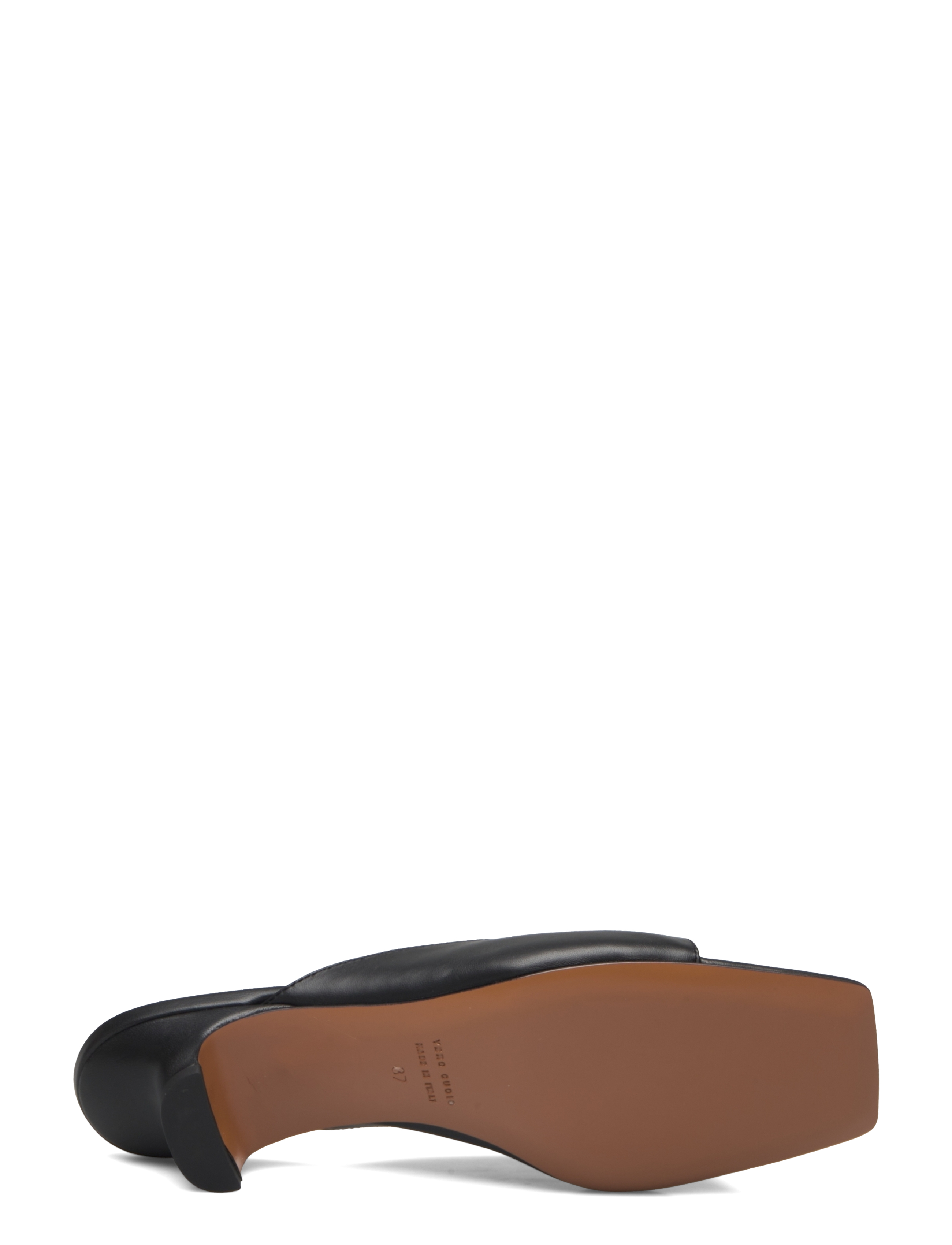ATP Atelier - Tavenna Black Nappa - sandaler med hæl - black - 5