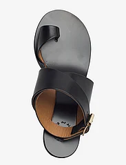 ATP Atelier - Gildone Black Vacchetta - sandaler med hæl - black - 4