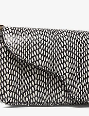 ATP Atelier - Corsina Black/Linen Printed Graphic Snake - festtøj til outletpriser - black/linen - 3