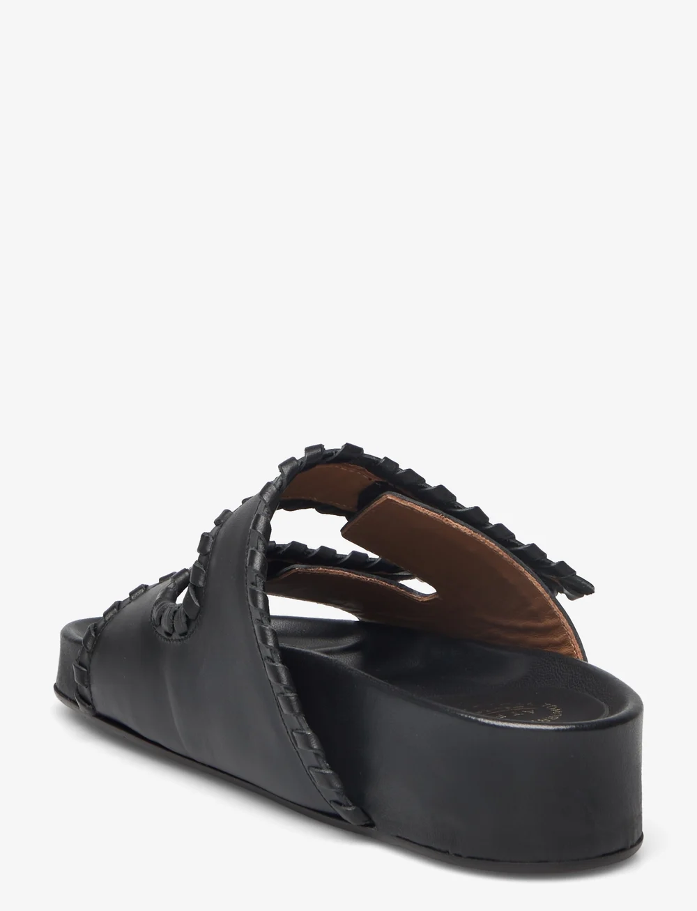 ATP Atelier - Furlo Stitch Black Vacchetta - flade sandaler - black - 3