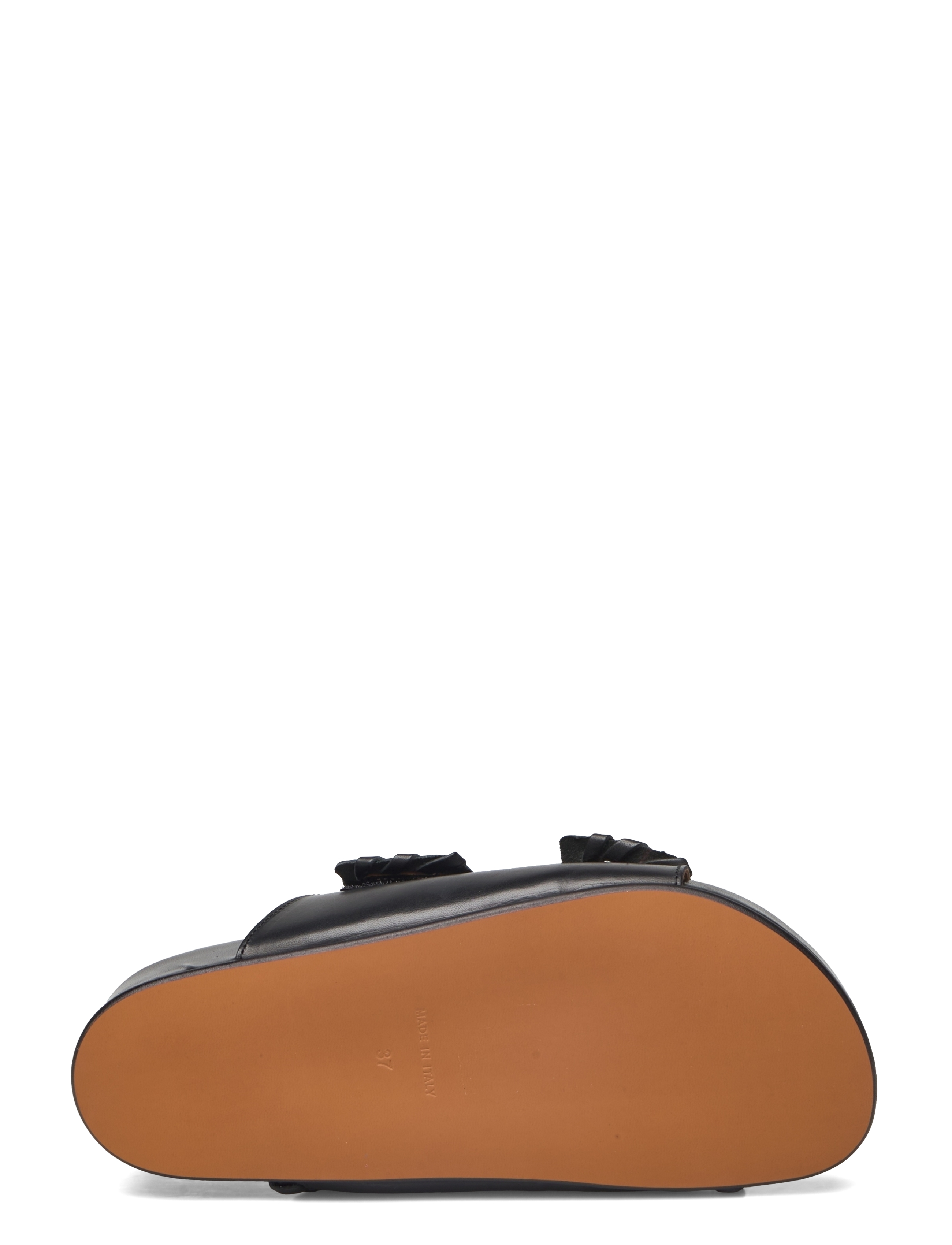 ATP Atelier - Furlo Stitch Black Vacchetta - matalat sandaalit - black - 5