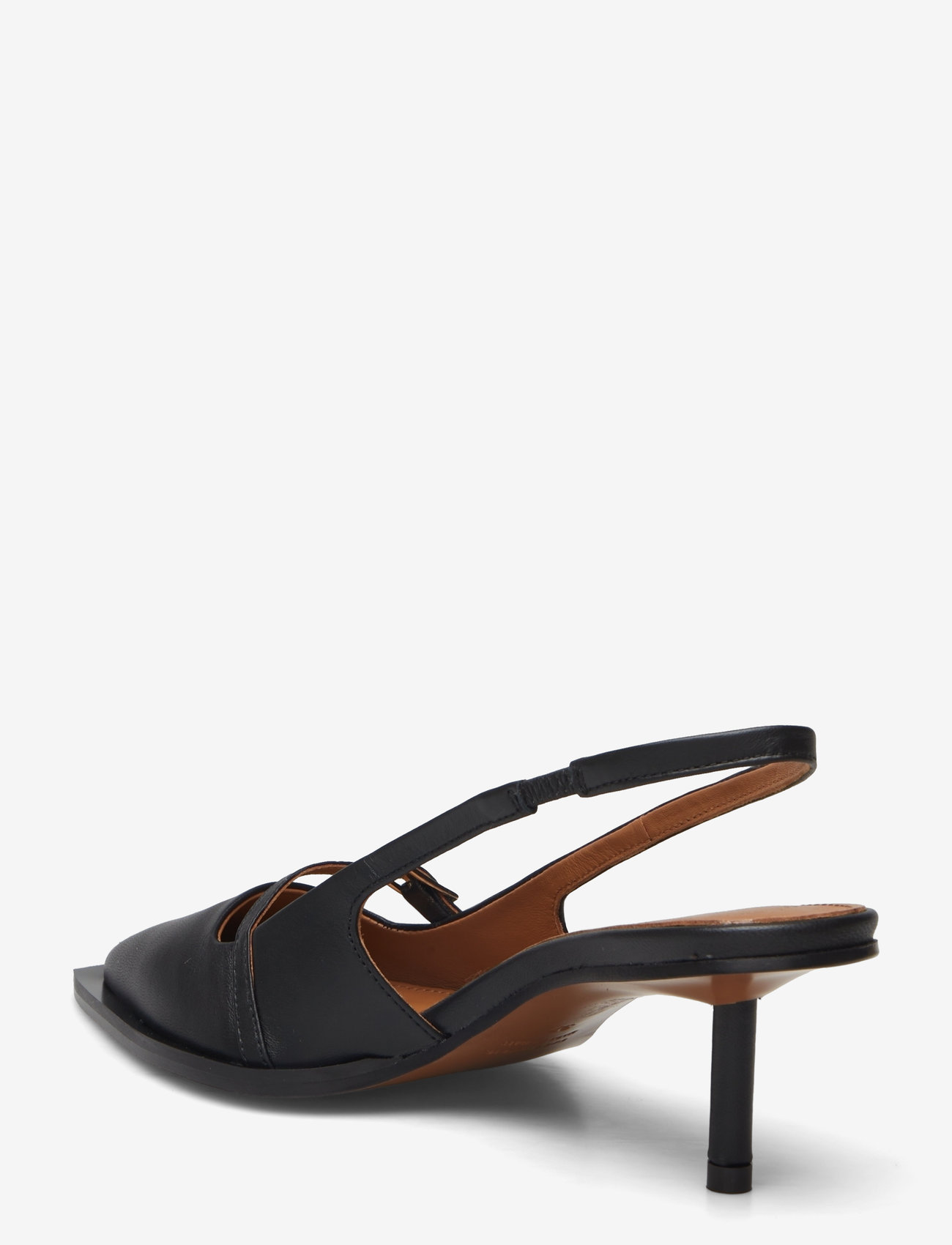 ATP Atelier - Mira Black Nappa - högklackade slingbacks - black - 2