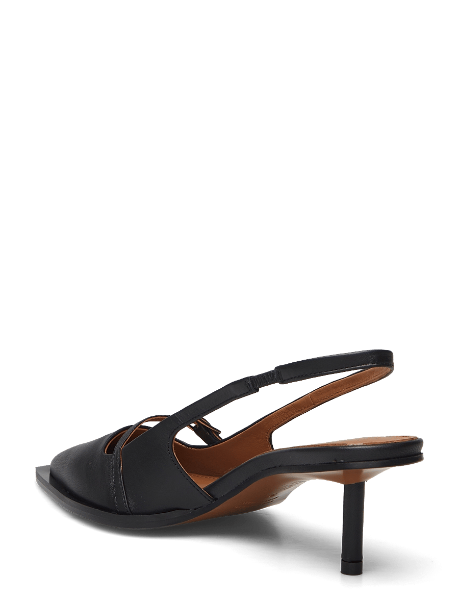 ATP Atelier - Mira Black Nappa - kontsaga slingback-kingad - black - 2