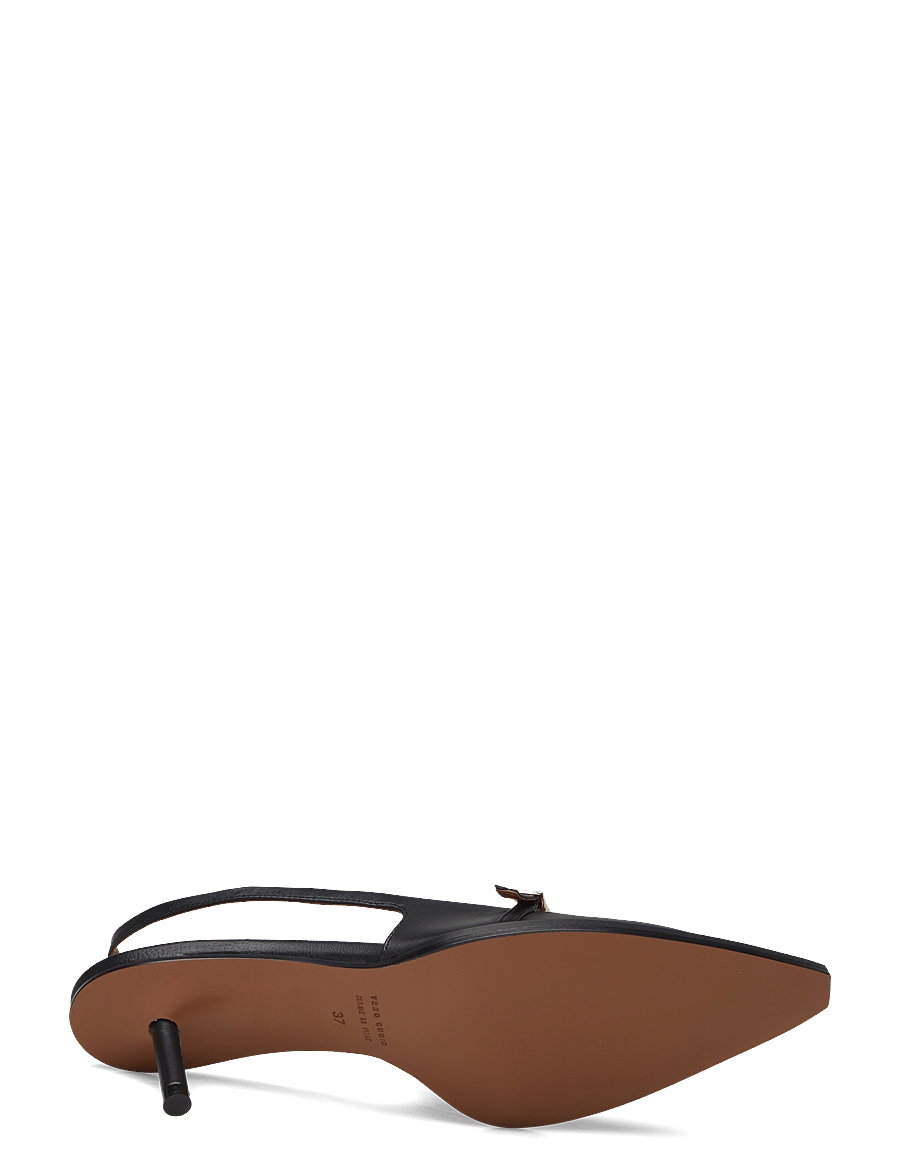 ATP Atelier - Mira Black Nappa - kontsaga slingback-kingad - black - 4