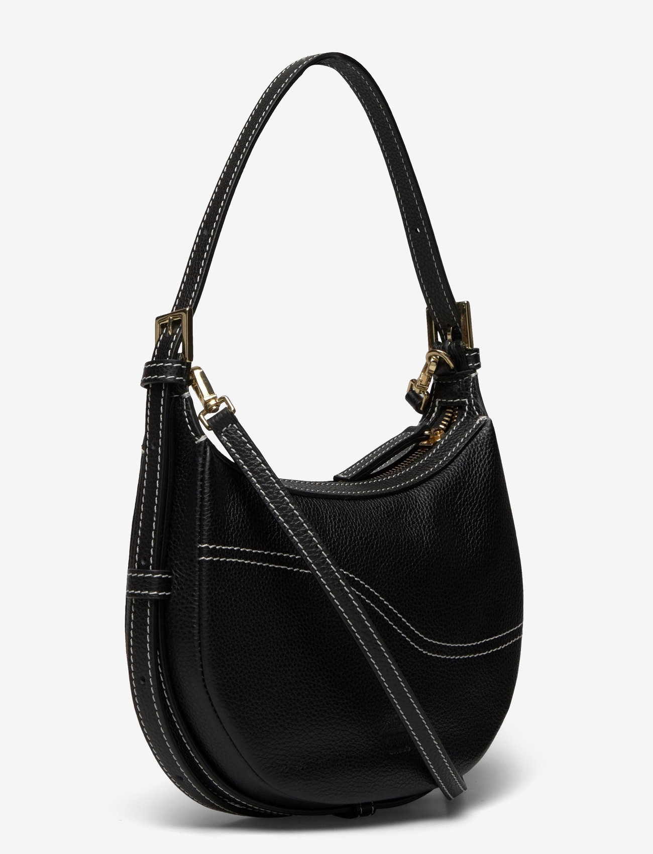 ATP Atelier - Silea Black/Contrast Stitch Grained Calf - speciella tillfällen - black/contrast stitch - 3