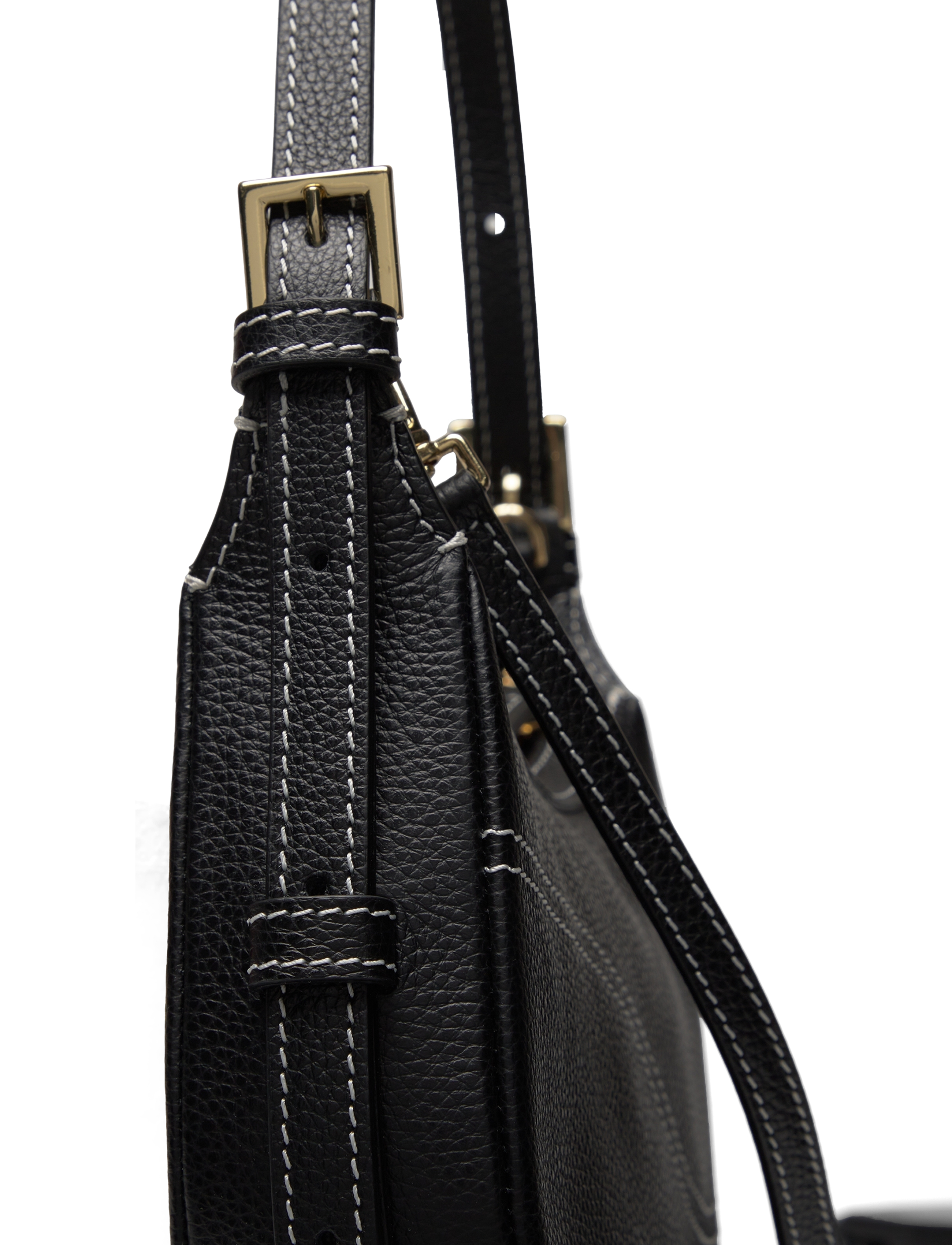 ATP Atelier - Silea Black/Contrast Stitch Grained Calf - modetrender - black/contrast stitch - 4