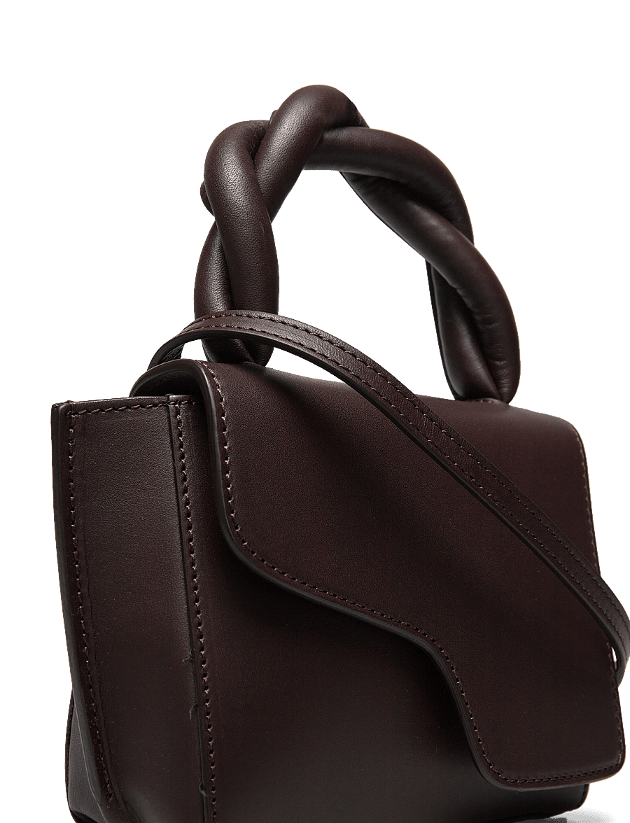 ATP Atelier - Montalbano Walnut Vacchetta/Nappa - top handle tasker - walnut - 3