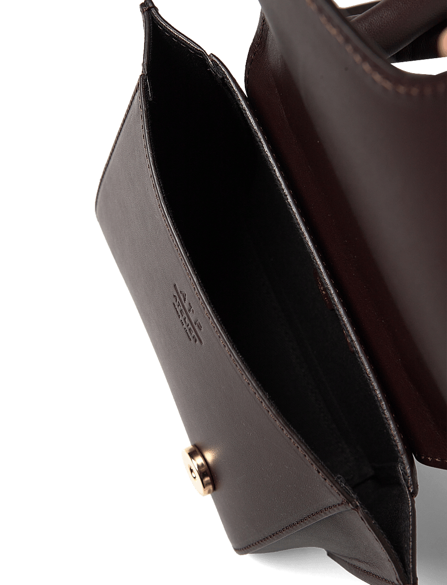 ATP Atelier - Montalbano Walnut Vacchetta/Nappa - top handle tasker - walnut - 4