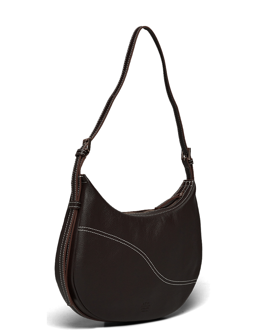 ATP Atelier - Liveri Walnut/Contrast Stitch Grained Calf - moetrendid - walnut/contrast stitch - 3