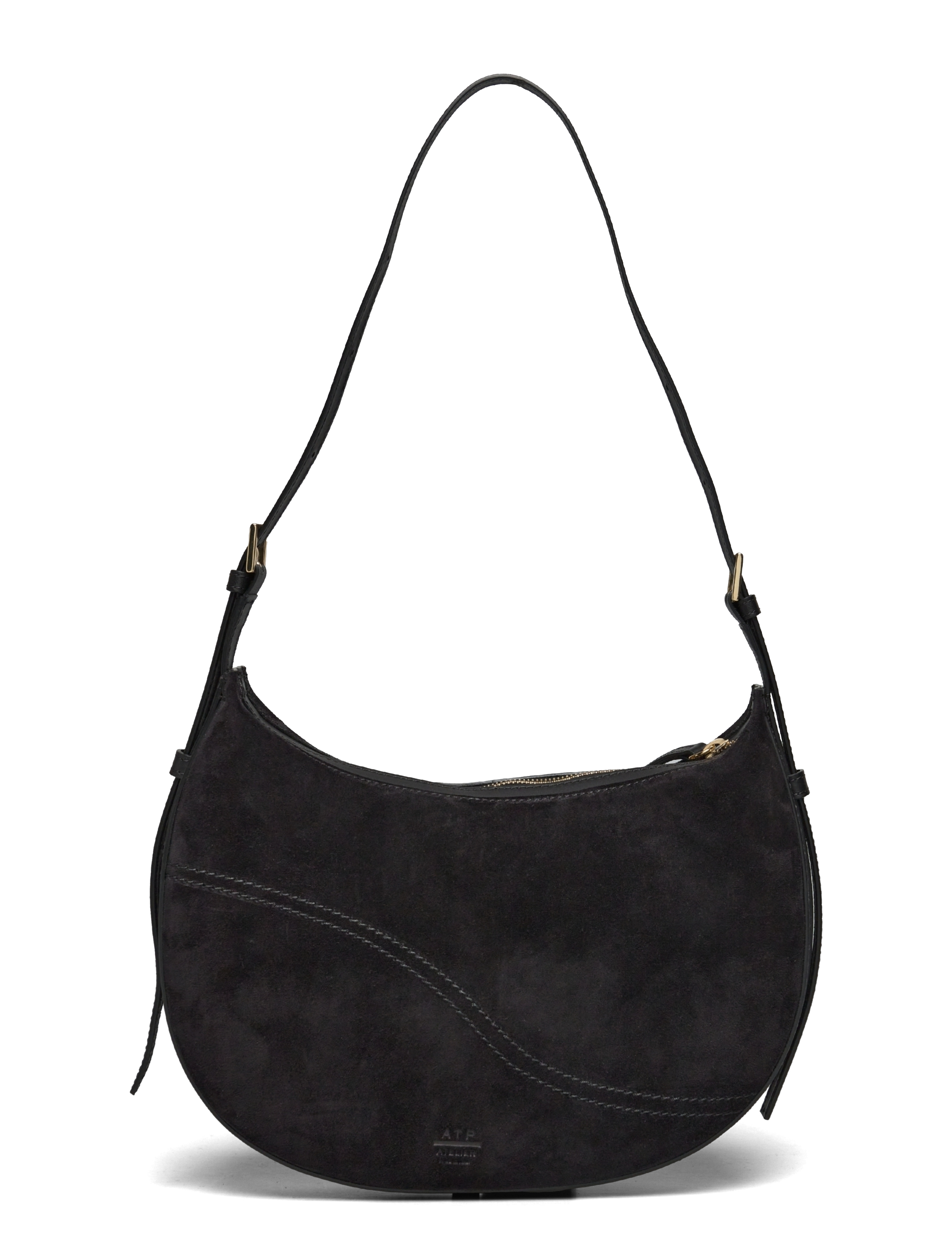 ATP ATELIER Liveri Schwarz Wildleder/Vacchetta Schwarz - One Size - Damen