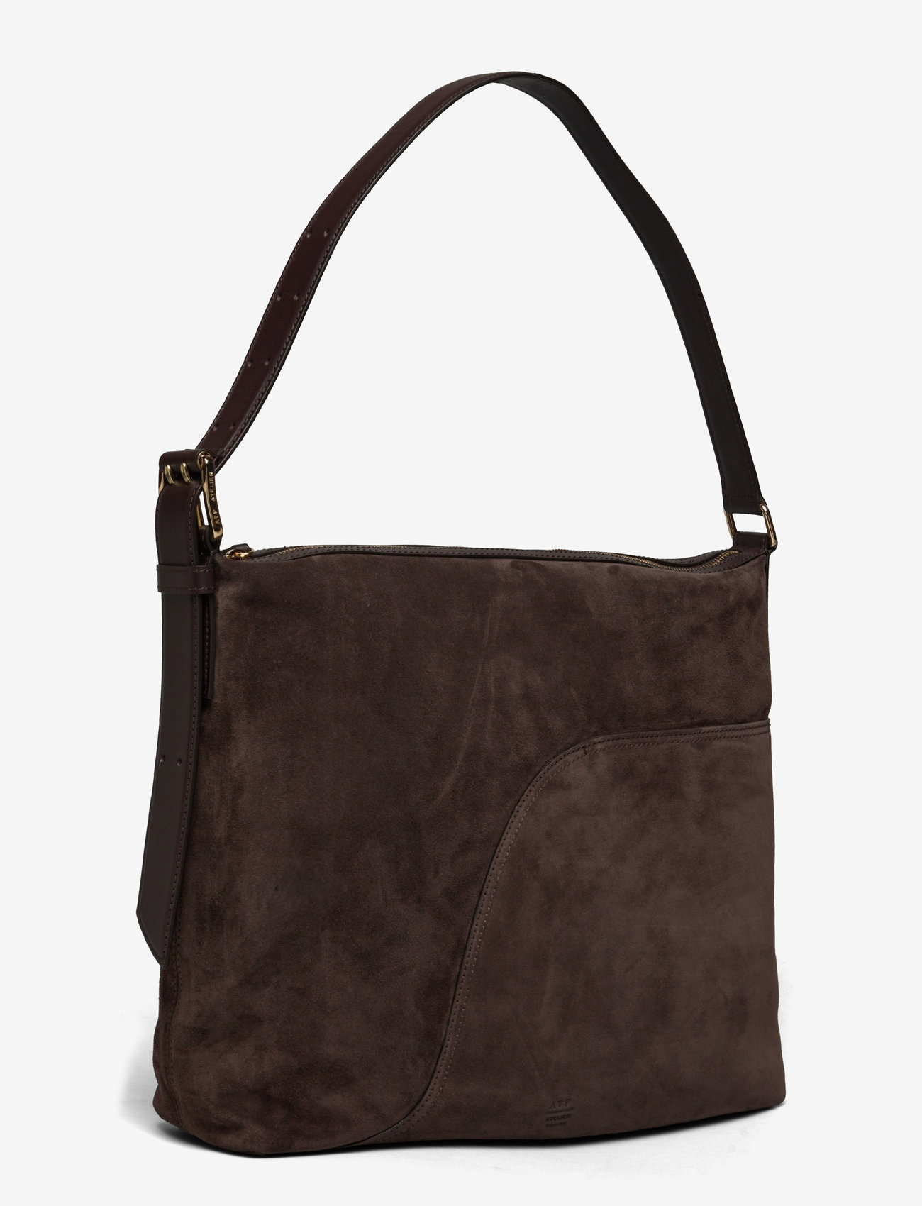 ATP Atelier - Bassano Walnut Suede/Vacchetta - særlige begivenheder - walnut - 3