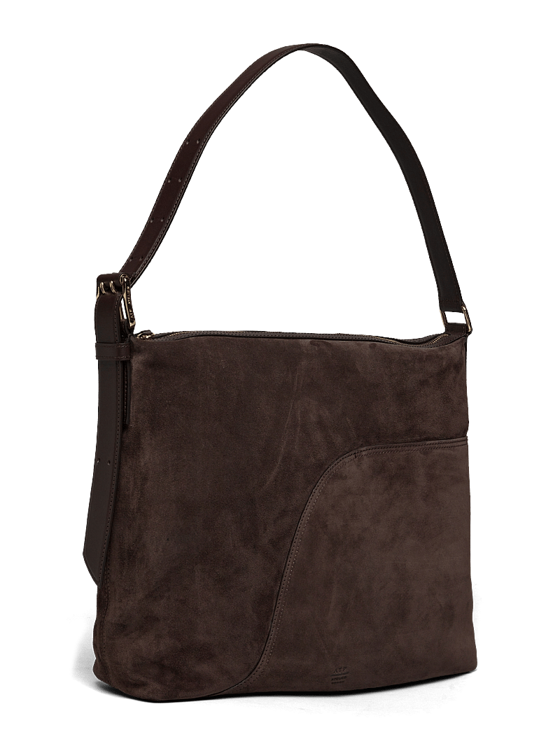 ATP Atelier - Bassano Walnut Suede/Vacchetta - særlige begivenheder - walnut - 3