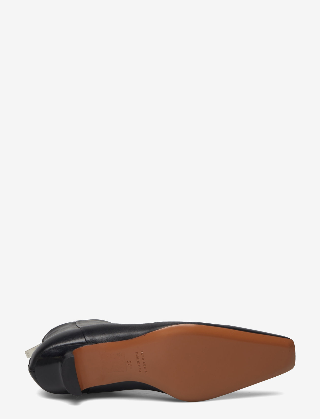 ATP Atelier - Polverelli Black Nappa - heeled ankle boots - black - 4