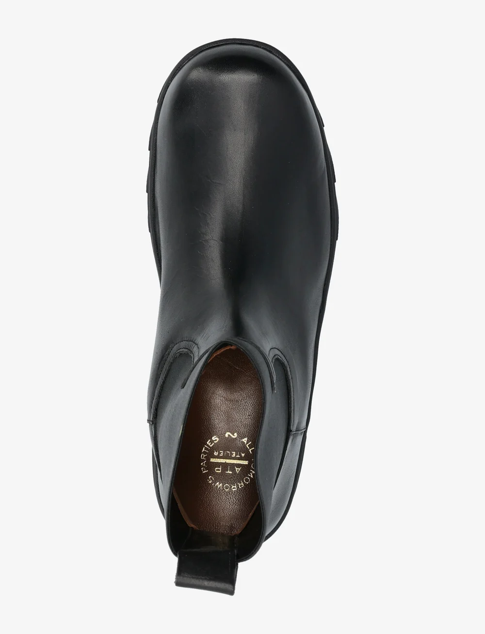 ATP Atelier - Feltre Black Calf - lygiapadžiai aulinukai iki kulkšnių - black - 3