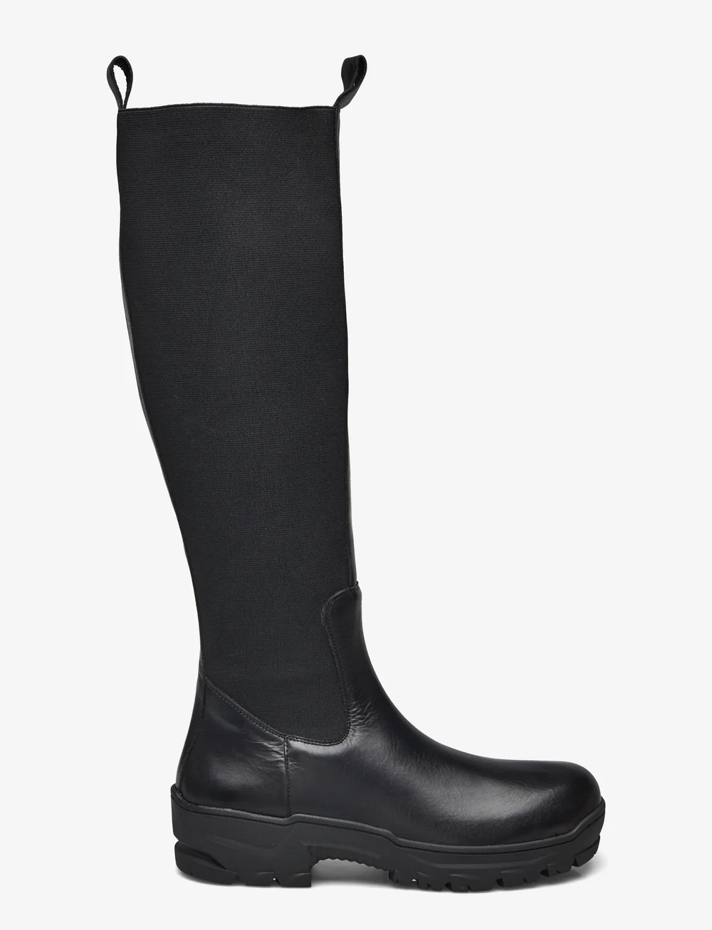 ATP Atelier - Caorle Black Calf - pika säärega saapad - black - 1