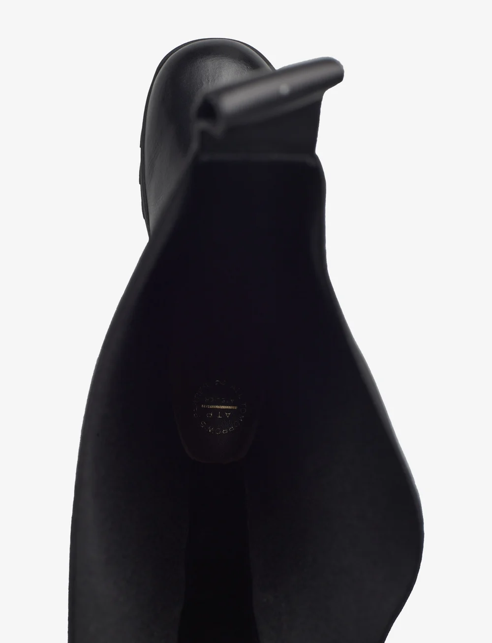 ATP Atelier - Caorle Black Calf - pika säärega saapad - black - 3