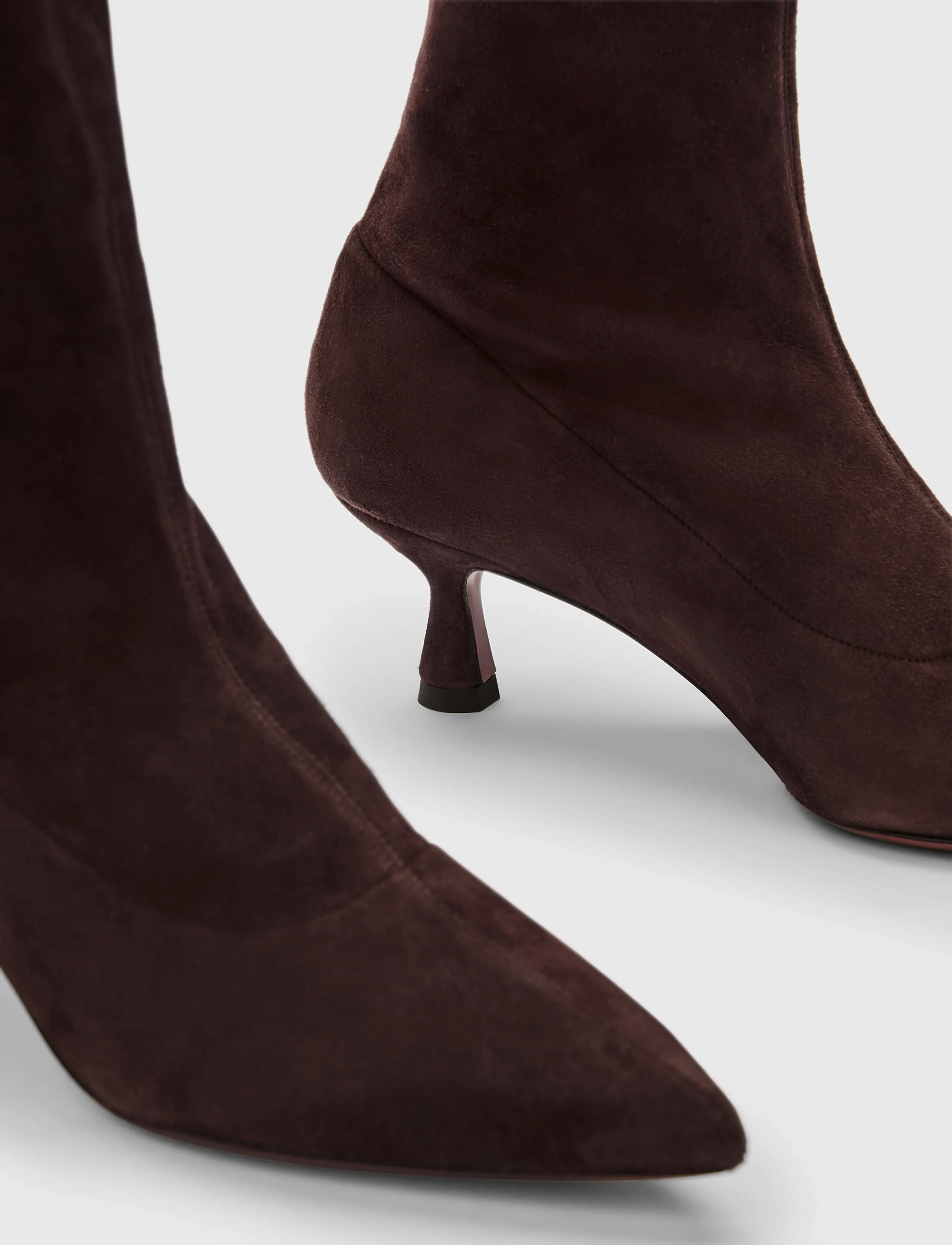 ATP Atelier - Cerone Walnut Suede Stretch - stövletter - walnut - 2